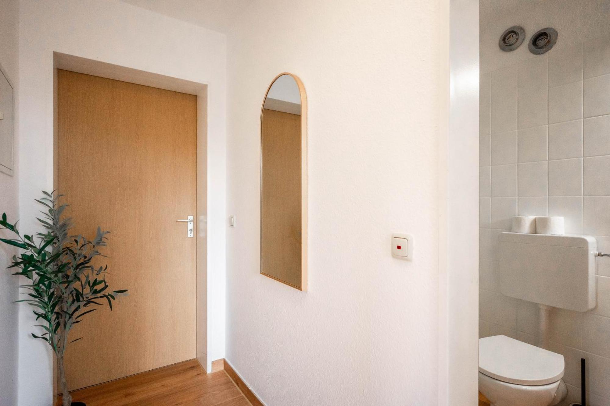 Apartment Ostersiek- Privater Eingang Mit Eigener Terrasse Bad Salzuflen Ngoại thất bức ảnh